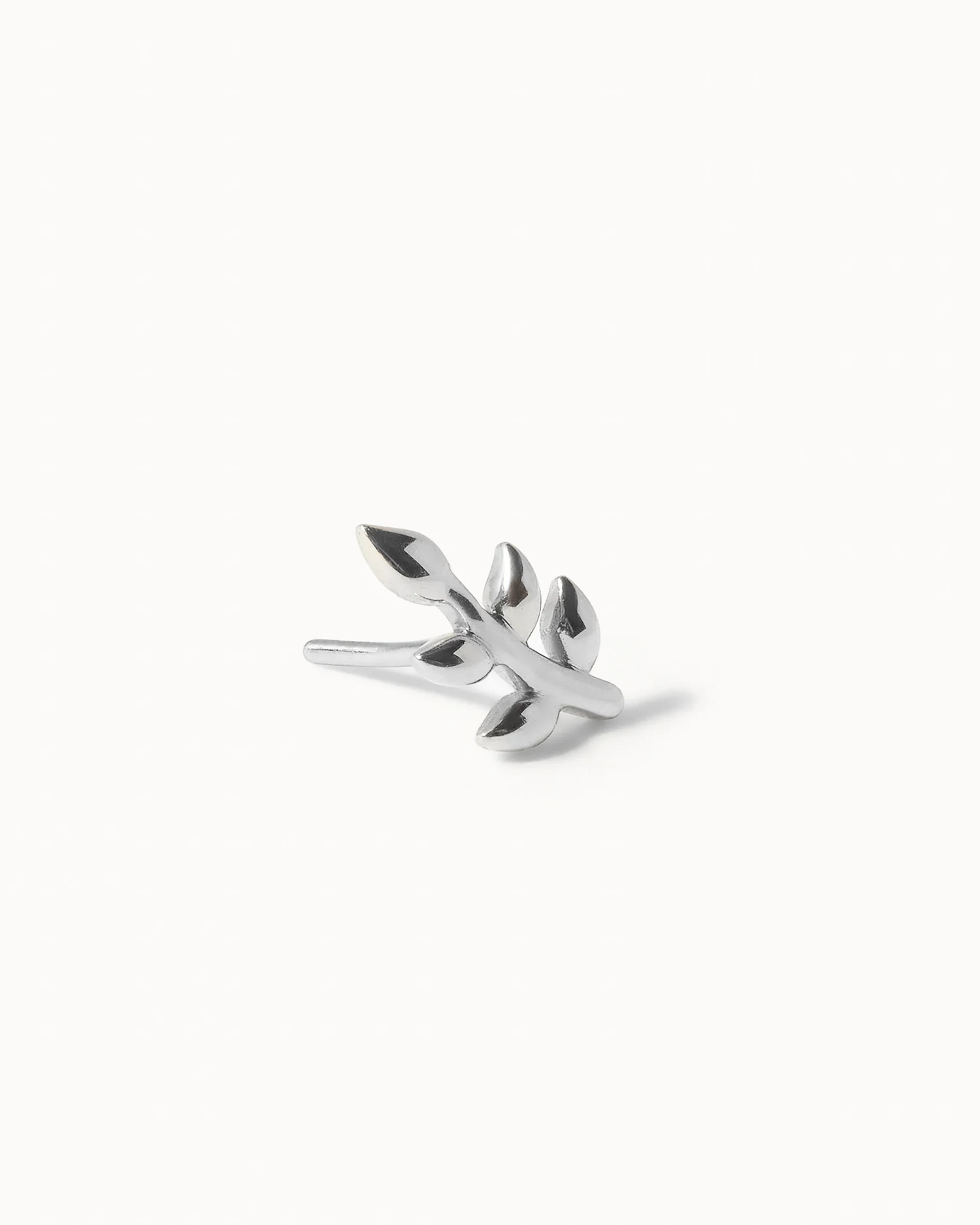 Aspen Leaf Flat Back Stud - Image 3