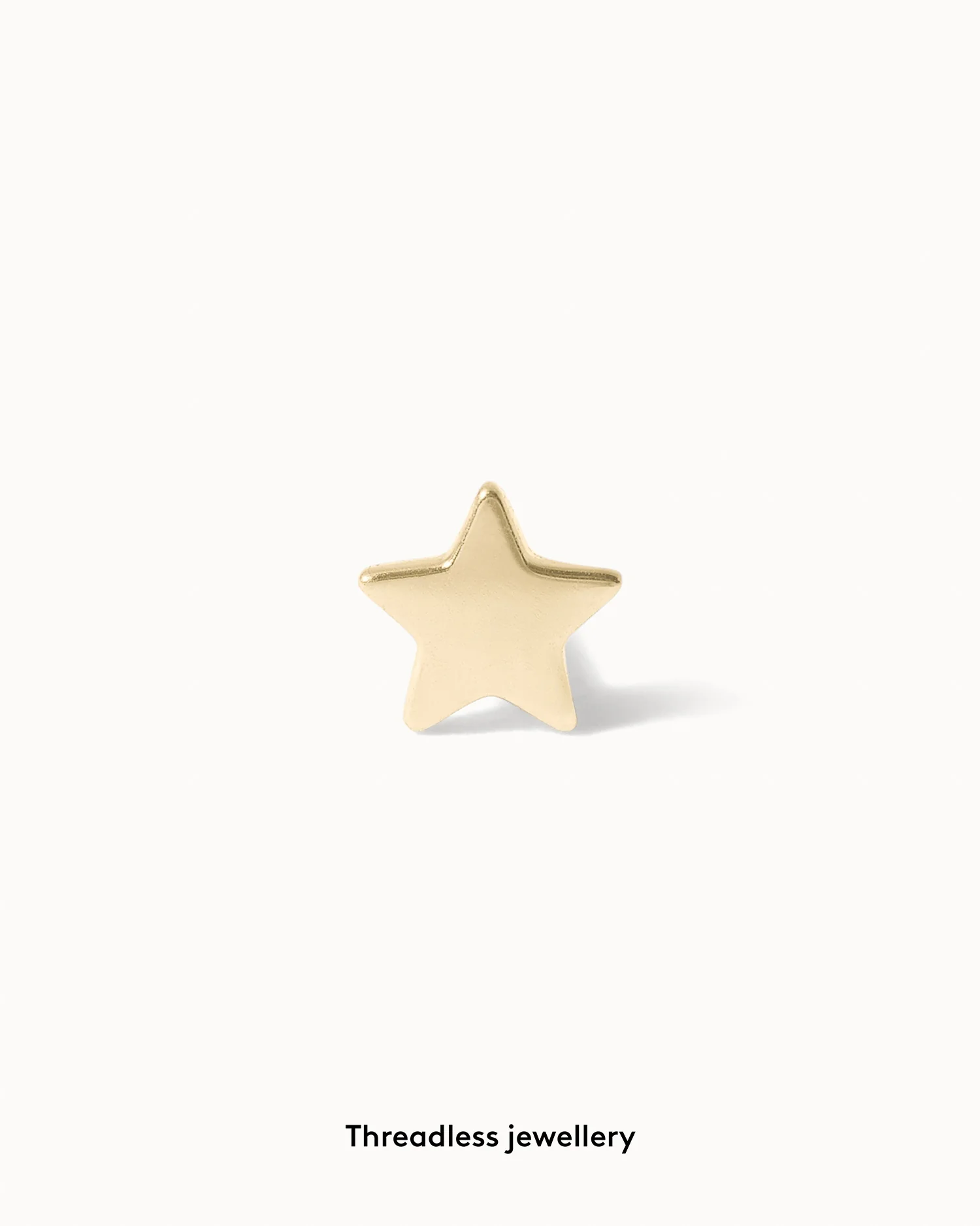 Star Flat Back Stud