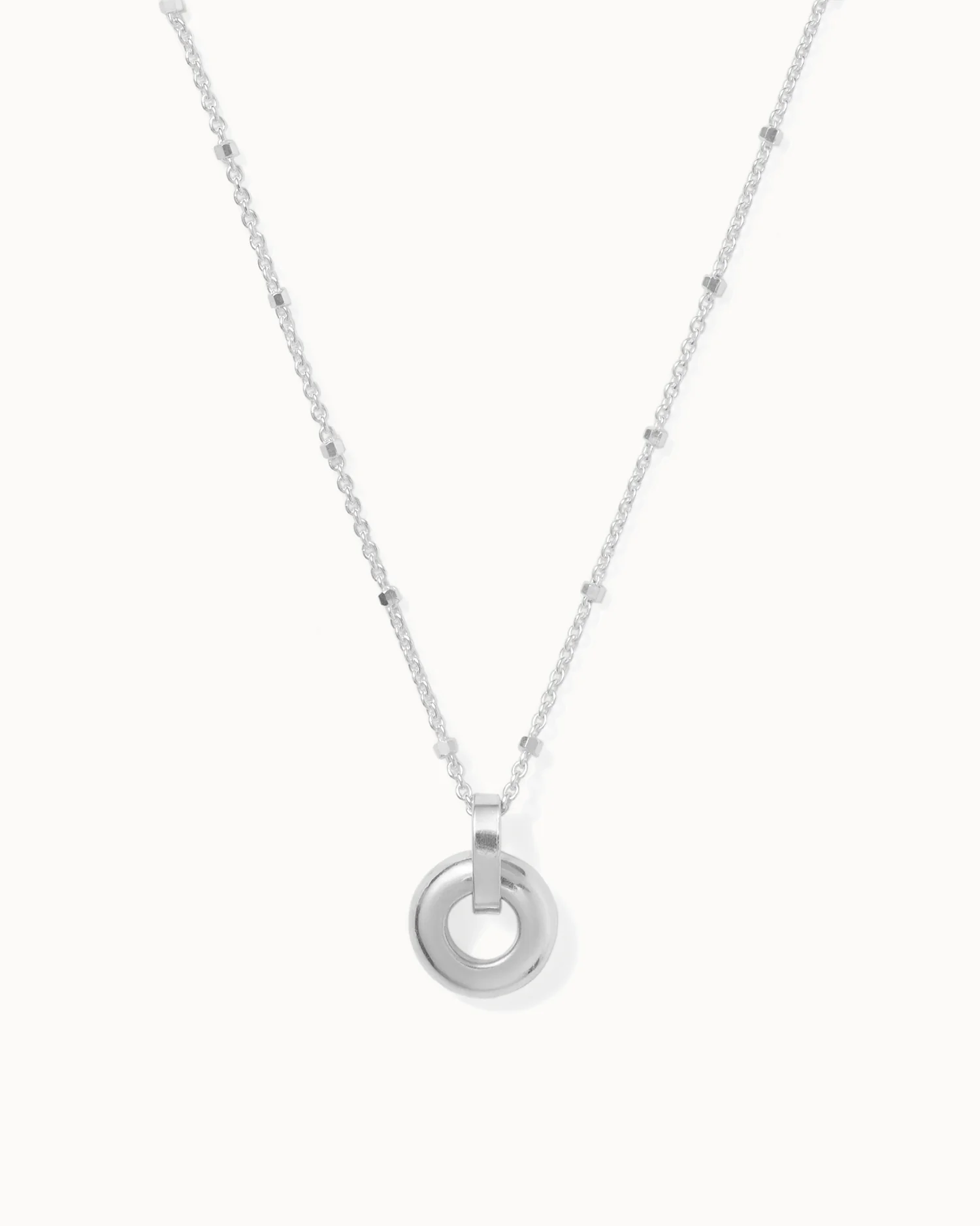 Doughnut Charm Necklace