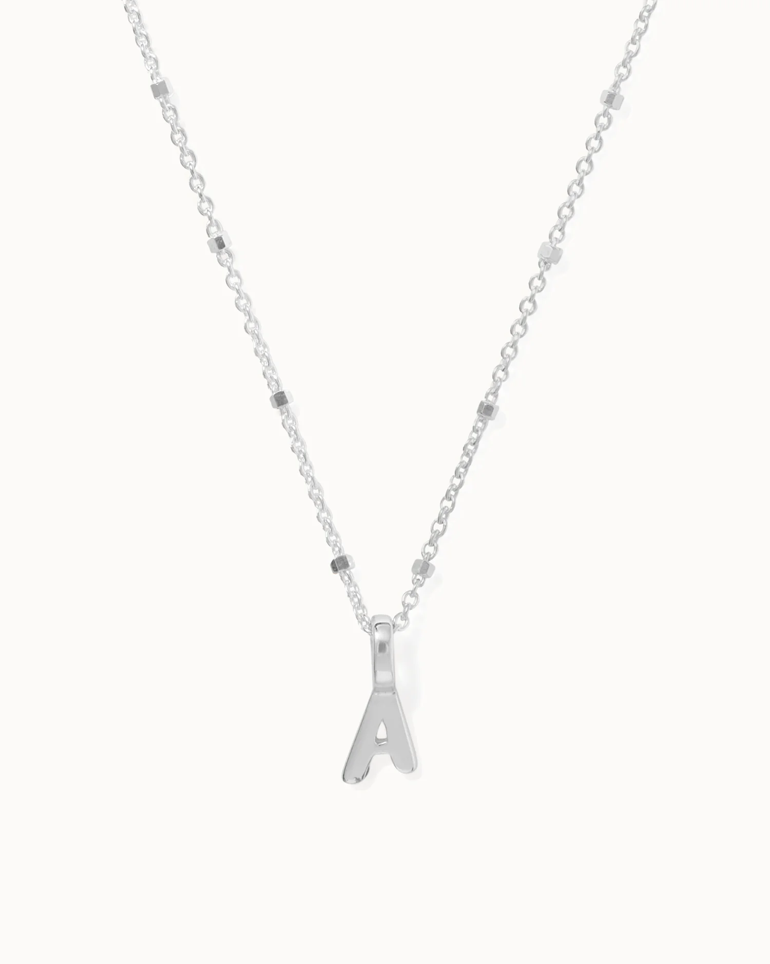 Initial Charm Necklace
