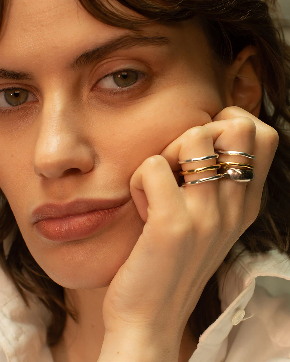 Lava Adjustable Stripe Ring - Image 3