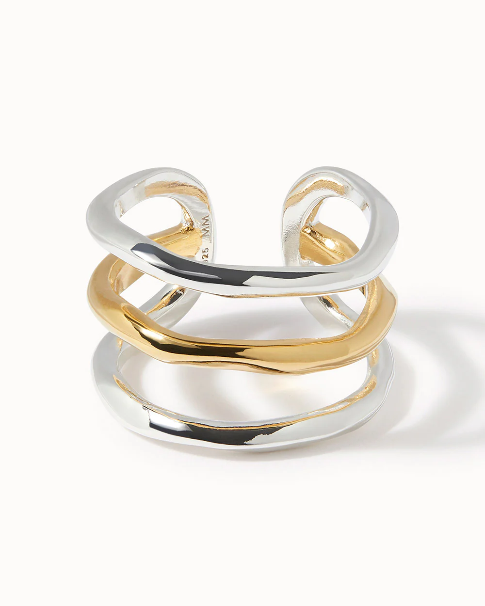 Lava Adjustable Stripe Ring - Image 4