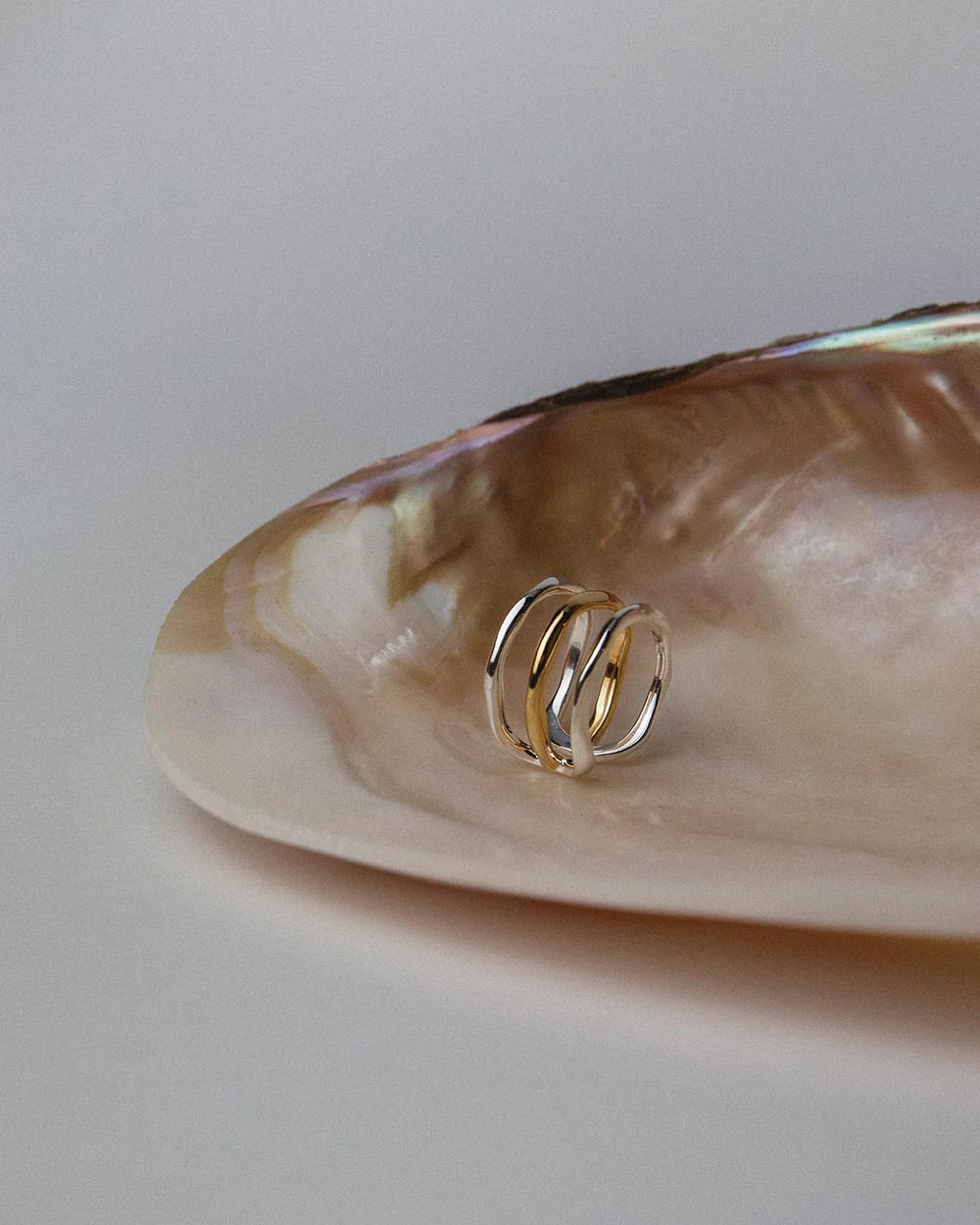 Lava Adjustable Stripe Ring - Image 6