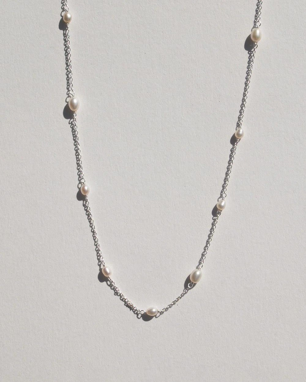 Long Pearl Necklace