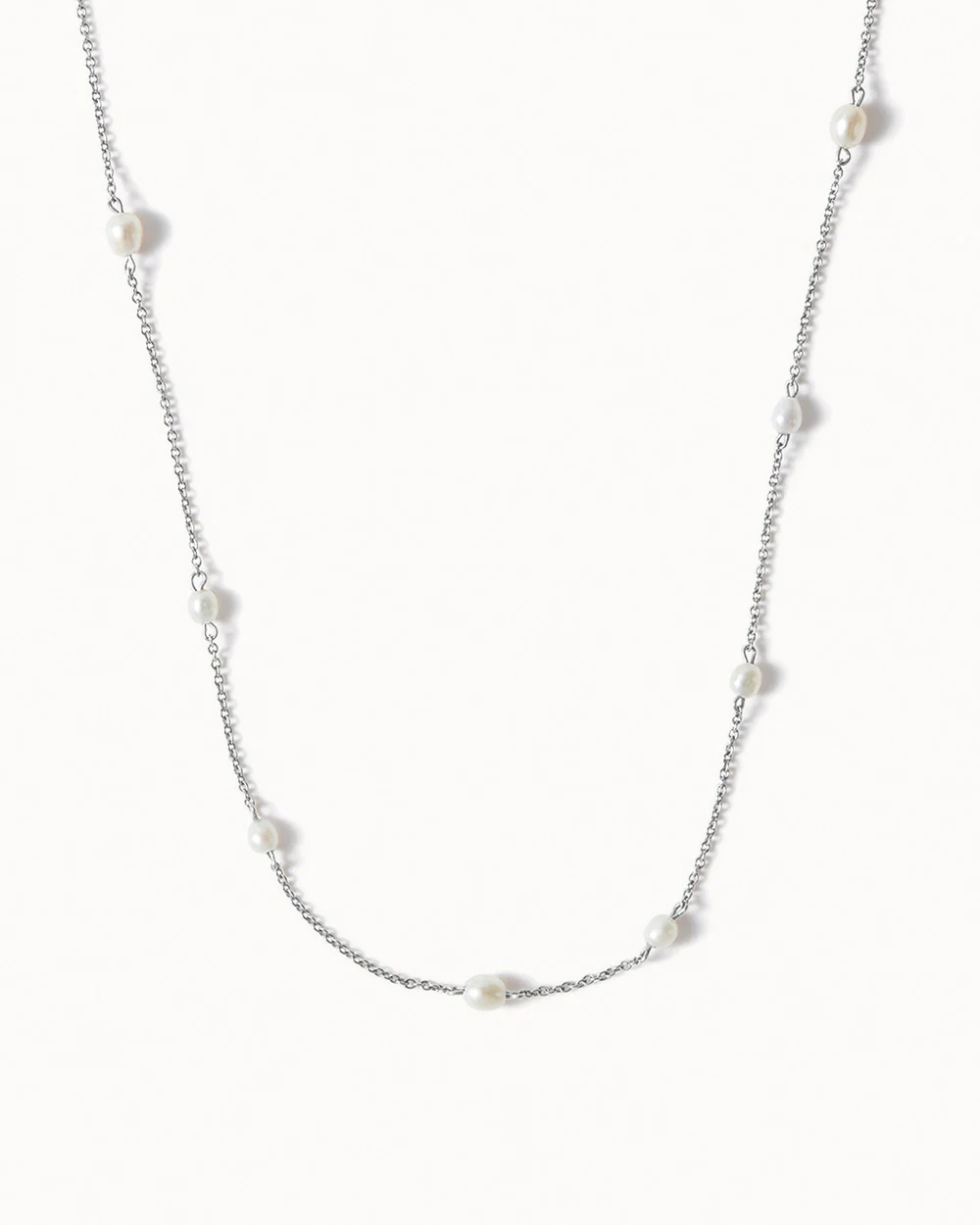 Long Pearl Necklace - Image 4