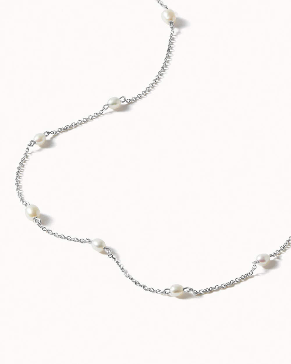 Long Pearl Necklace - Image 6