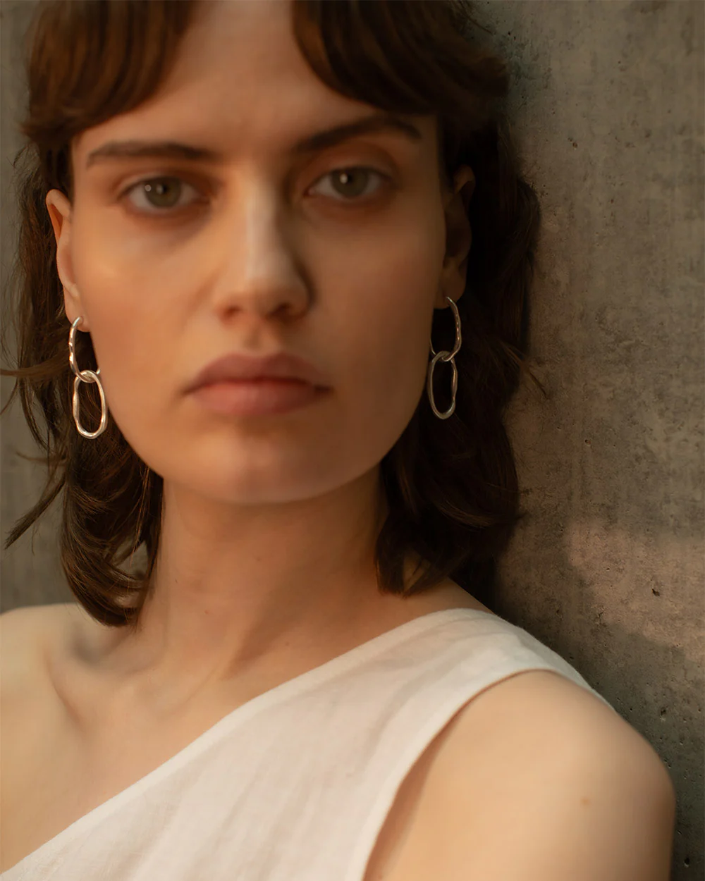 Molten Link Earrings - Image 3