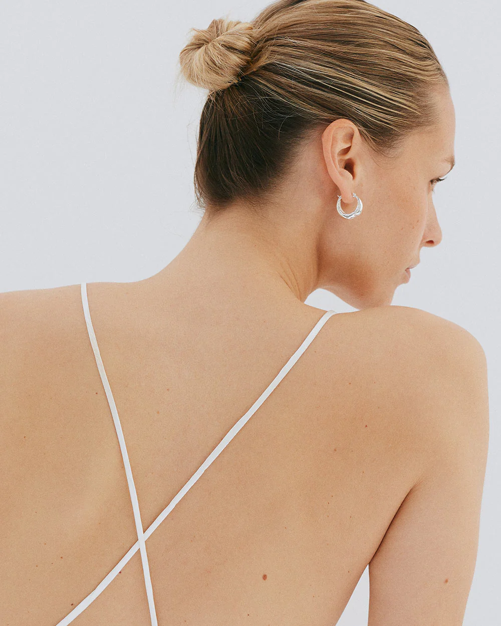Molten Hoop Earrings - Image 7