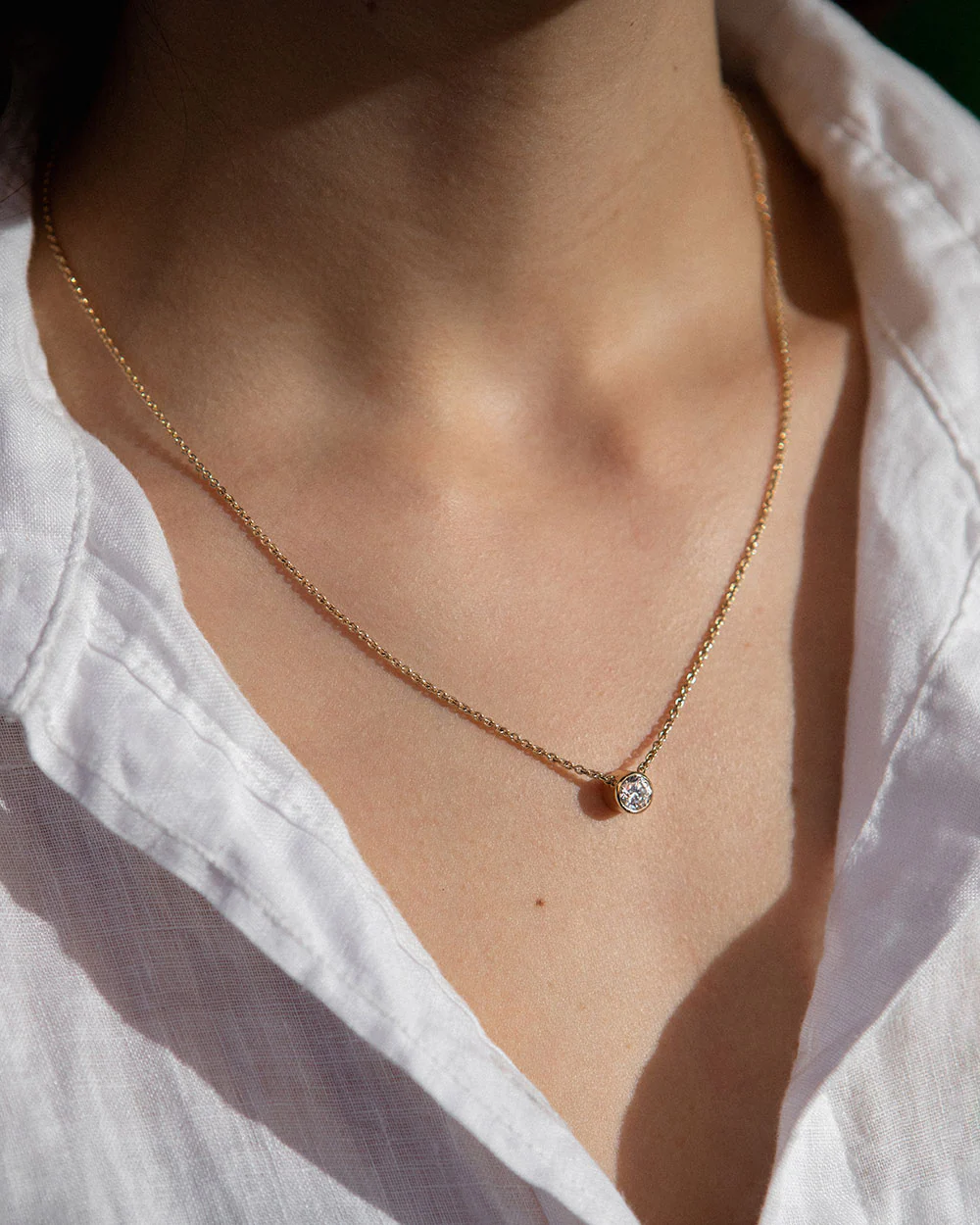 Nova 0.8ct Lab Grown Diamond Necklace - Image 3