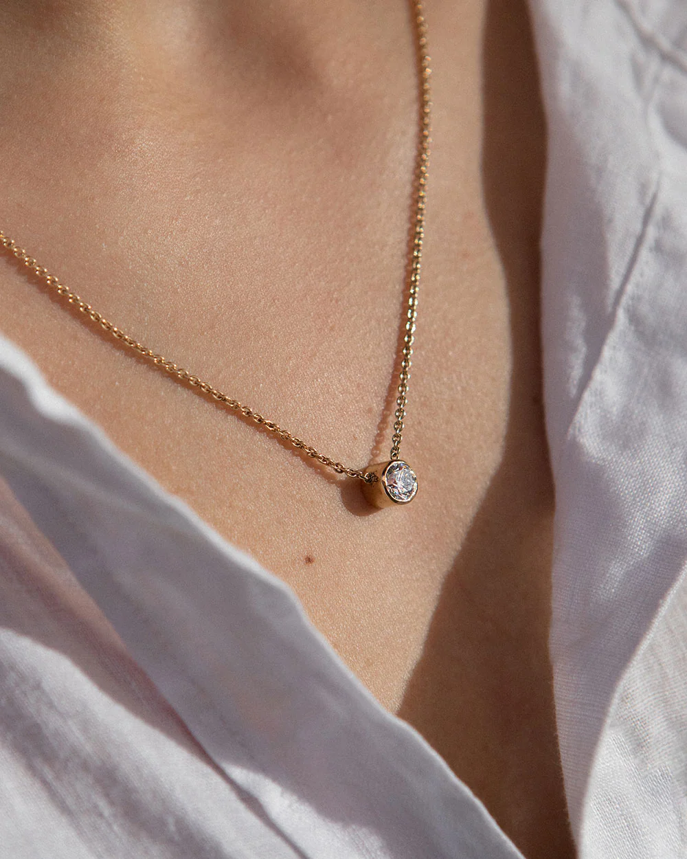 Nova 0.8ct Lab Grown Diamond Necklace - Image 5