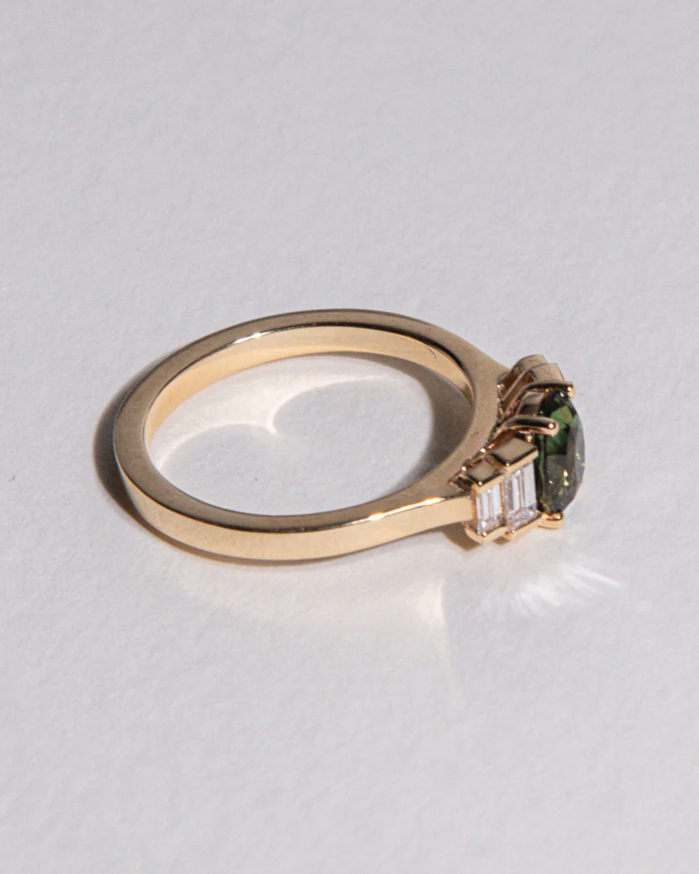 Nina 1.22ct Green Sapphire Ring - Image 5