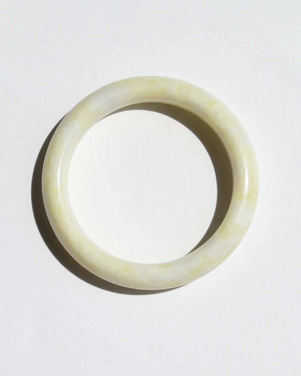 Round Jade Bangle