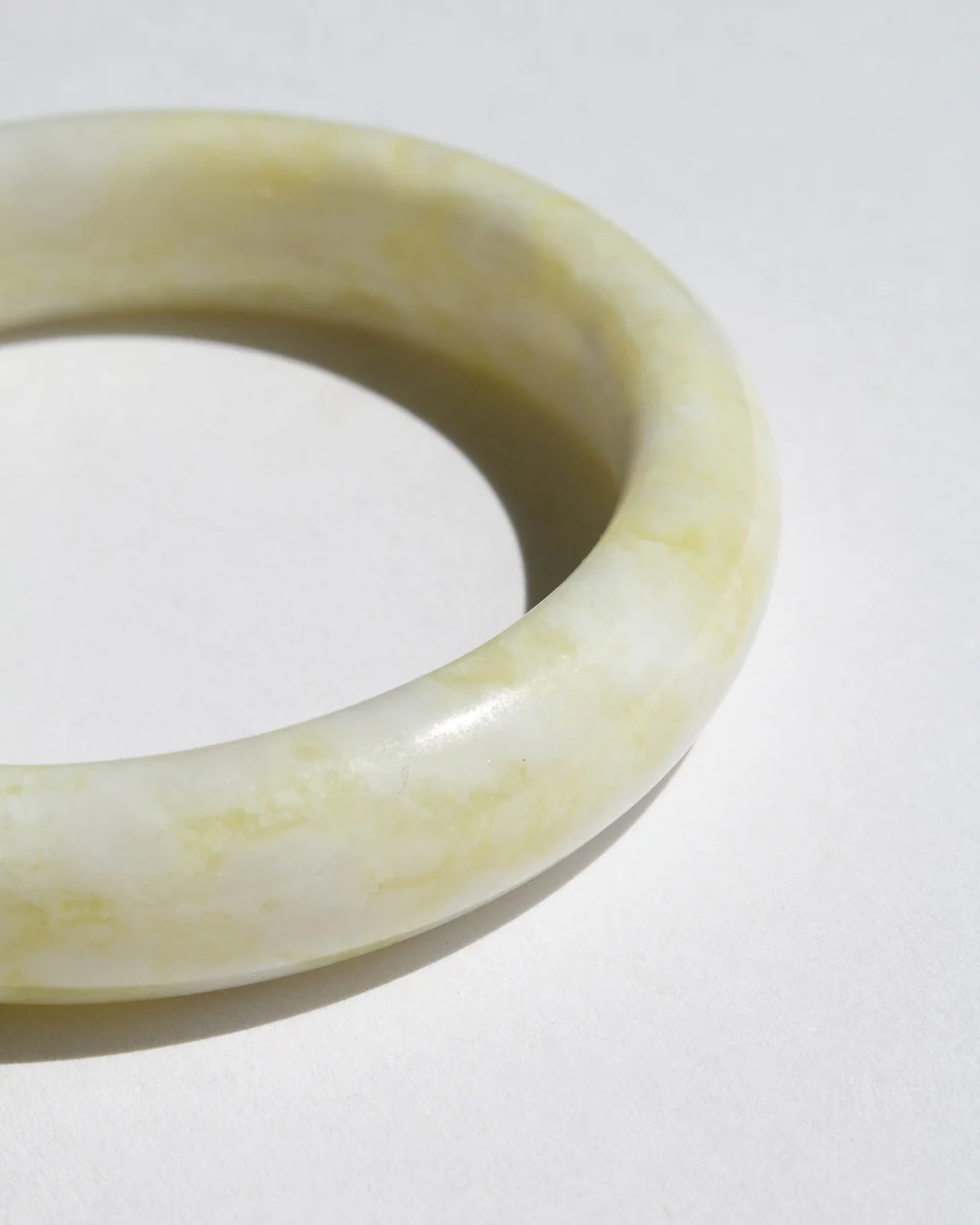 Round Jade Bangle - Image 5
