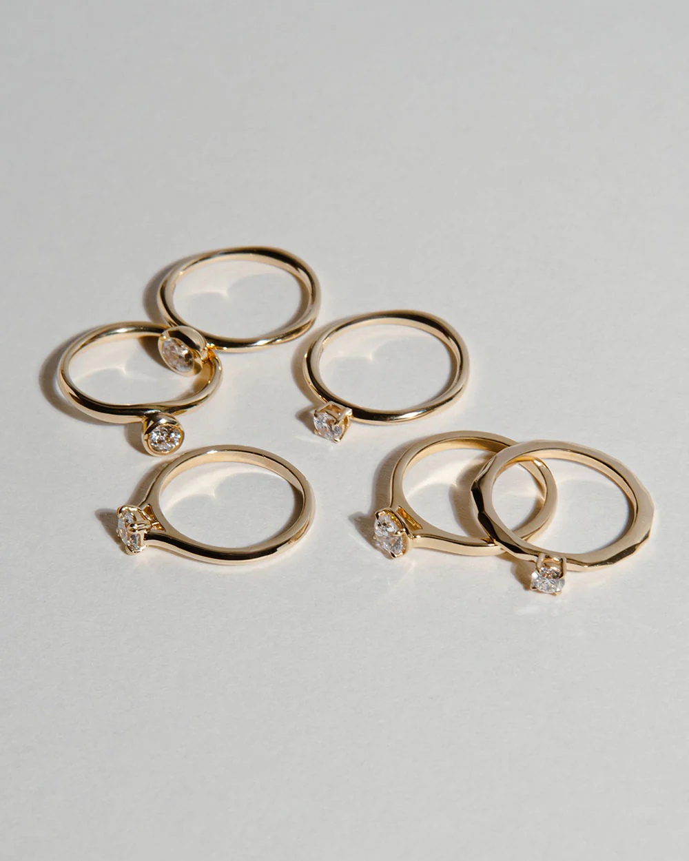 0.25ct Lab Grown Diamond Faceted Ring - Image 7