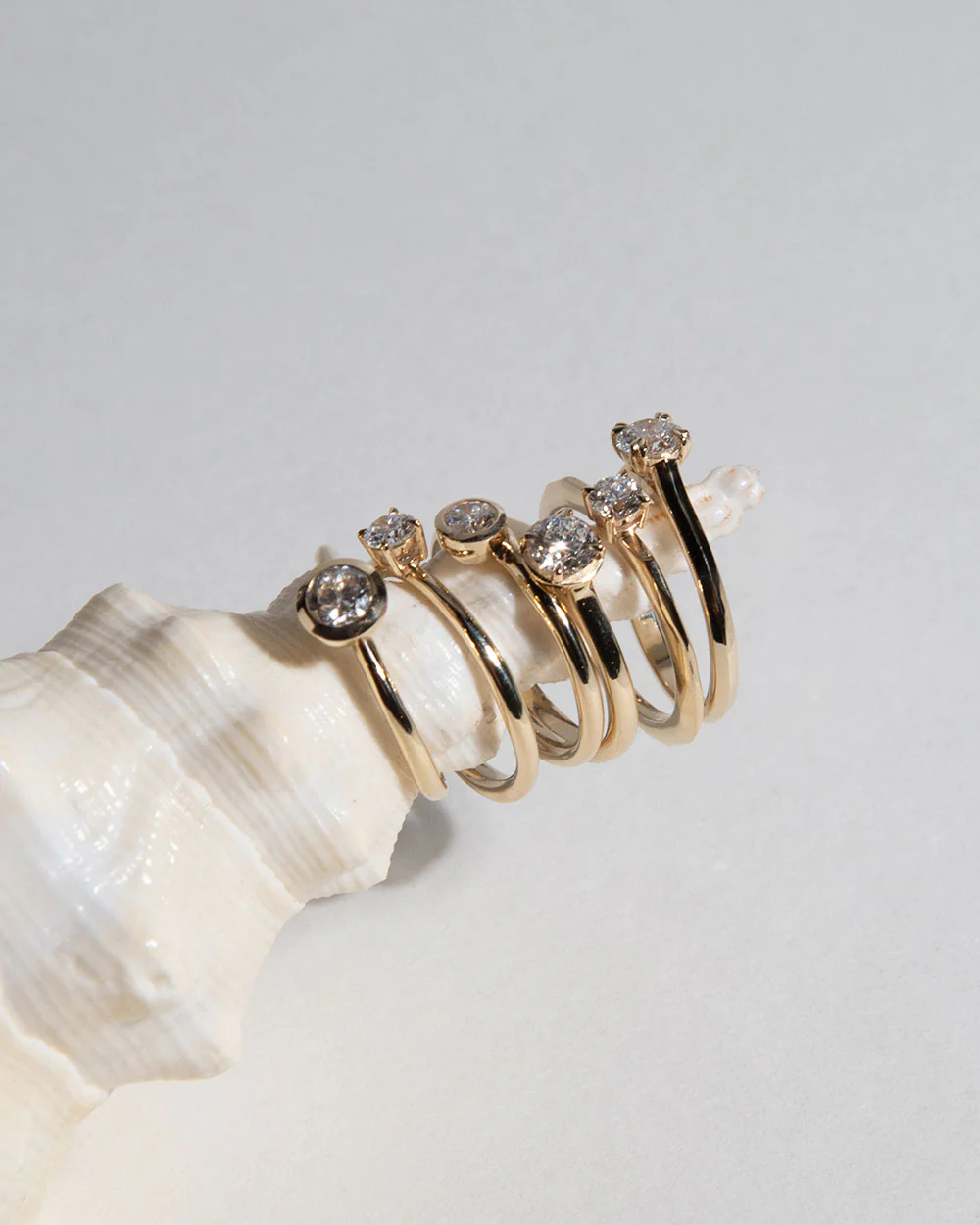 0.25ct Lab Grown Diamond Organic Ring - Image 4