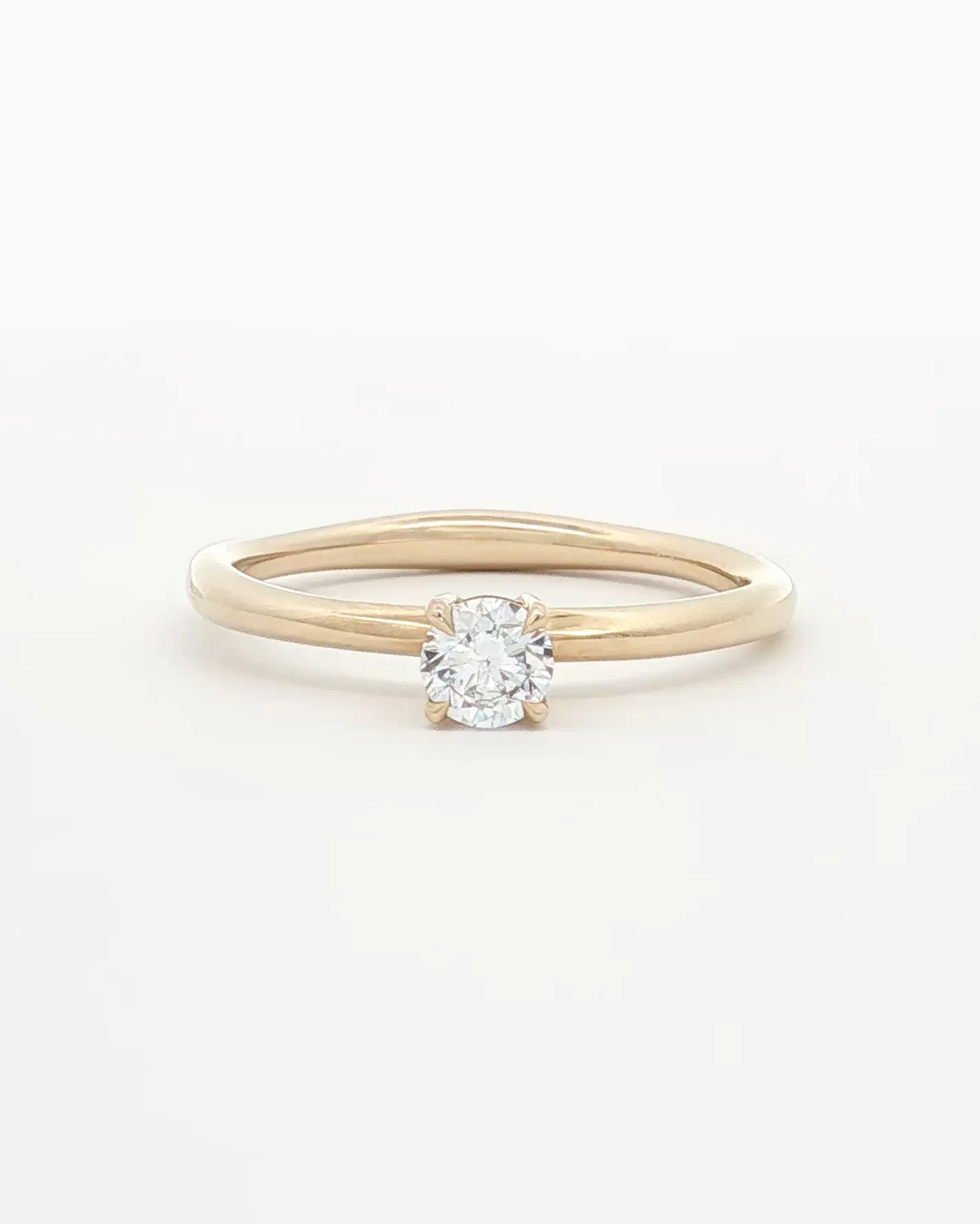 0.25ct Lab Grown Diamond Organic Ring - Image 5