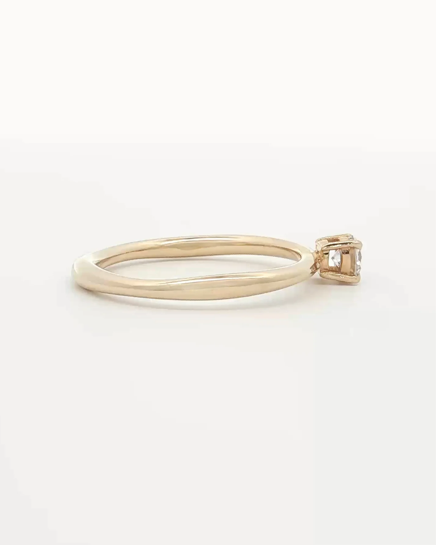 0.25ct Lab Grown Diamond Organic Ring - Image 6