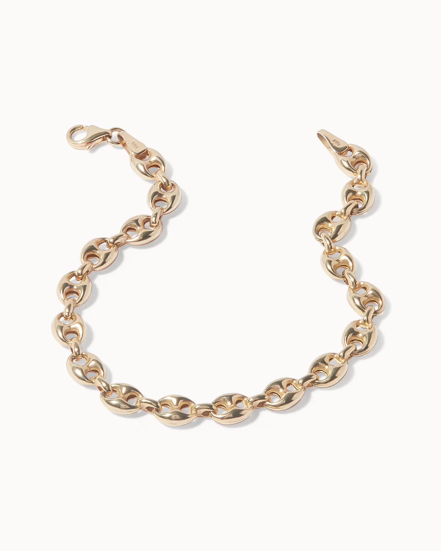 Anchor Chain Necklace and Bracelet Set - Image 4