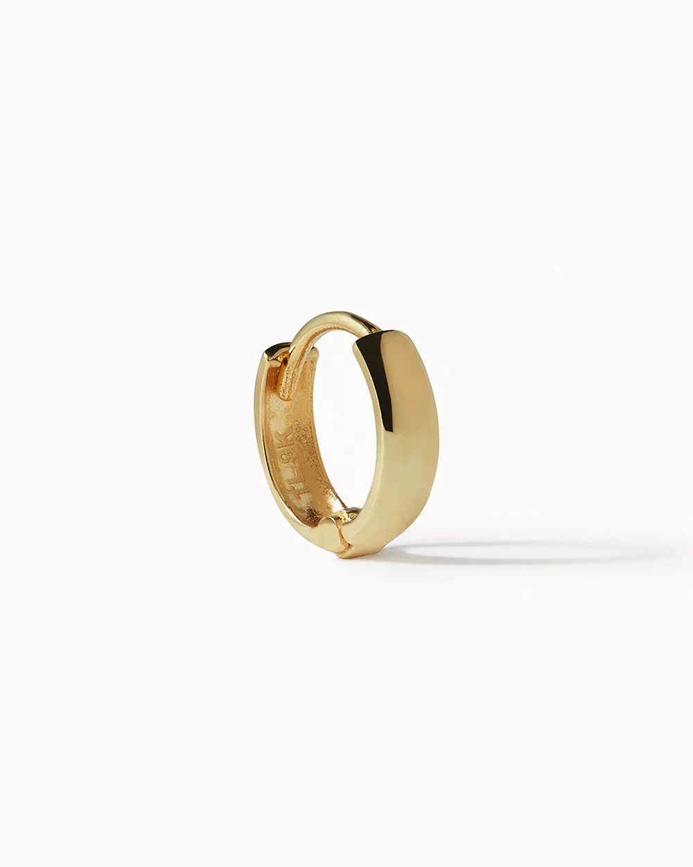 Solid Gold Hinged Cartilage Hoop