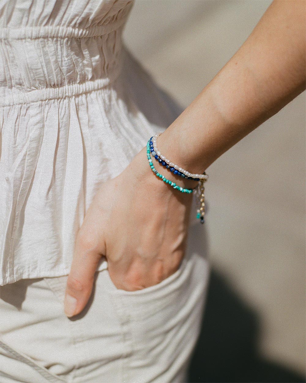Hydra Beaded Chain Bracelet - Image 3