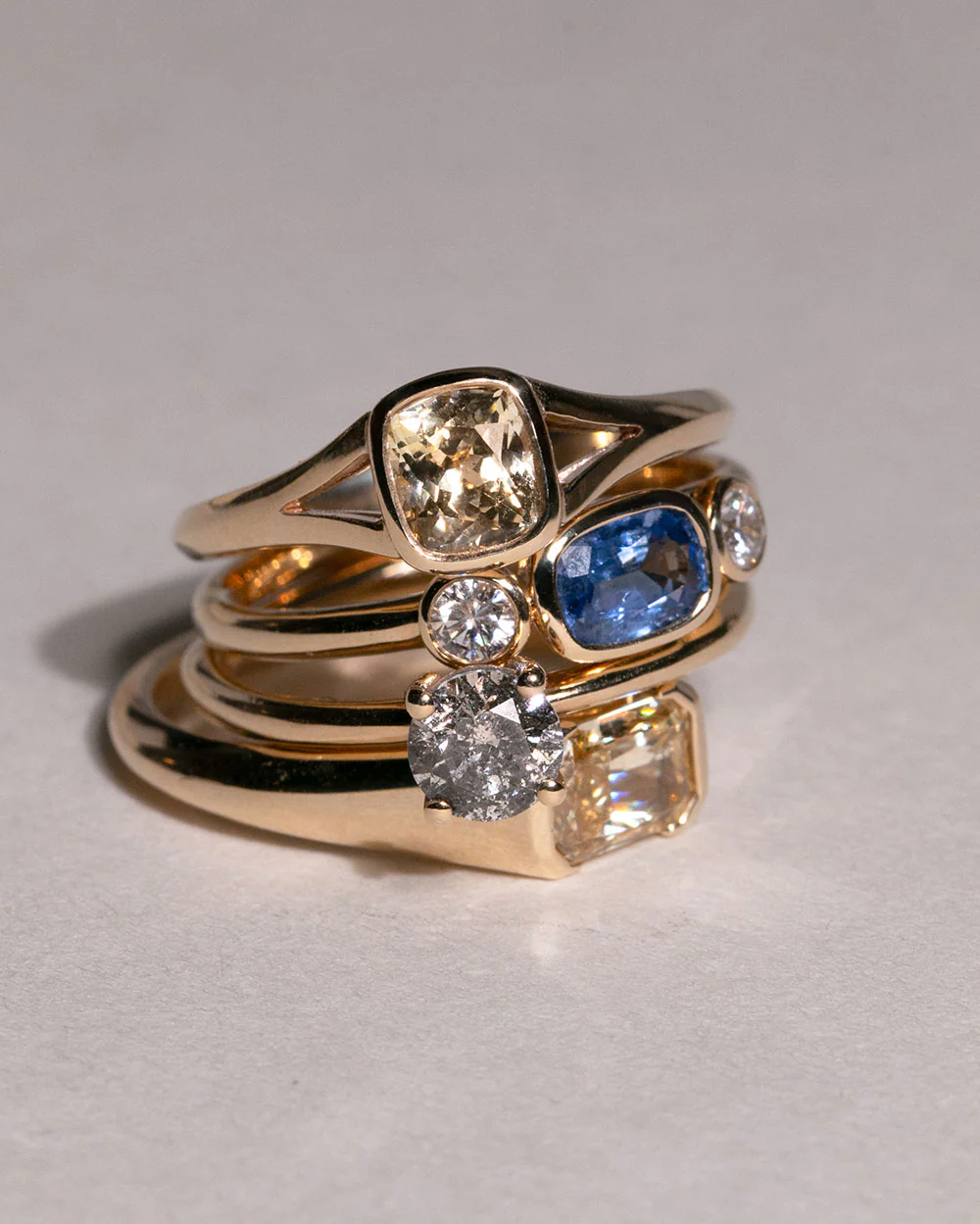 Romy 1.08ct Yellow Sapphire Ring - Image 4