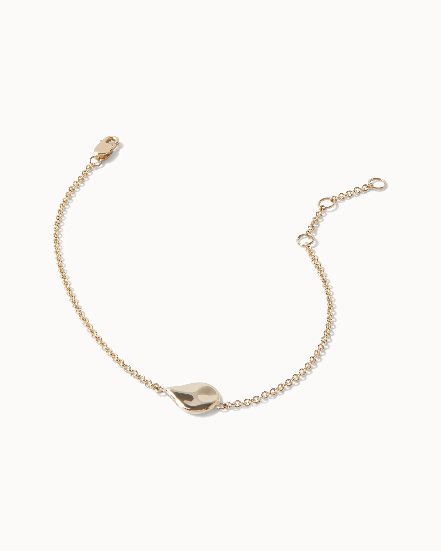 Engravable Drop Charm Bracelet - Image 3