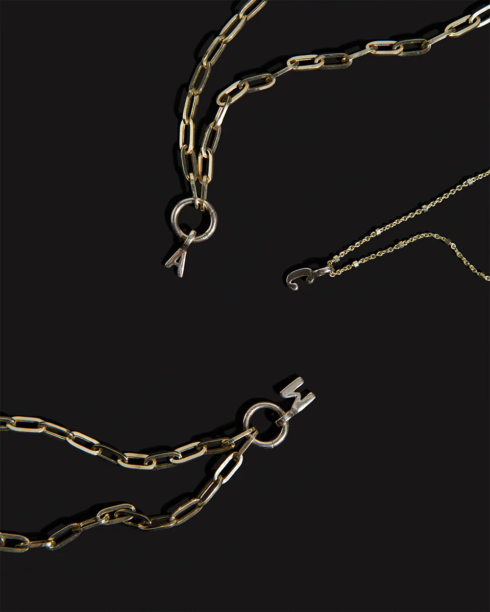 Paper Chain Charm Necklace - Image 4