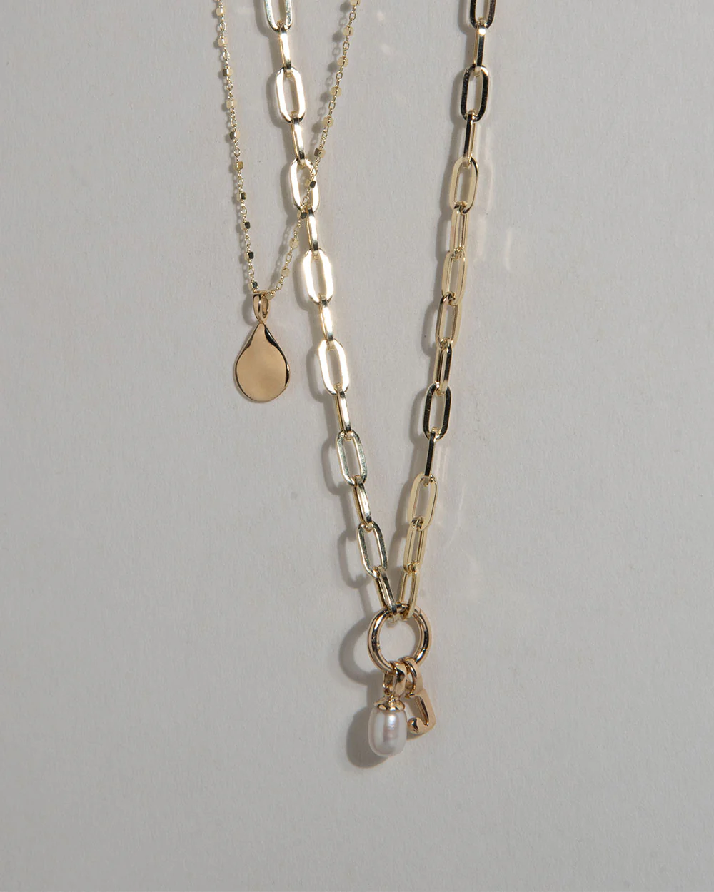Paper Chain Charm Necklace - Image 6