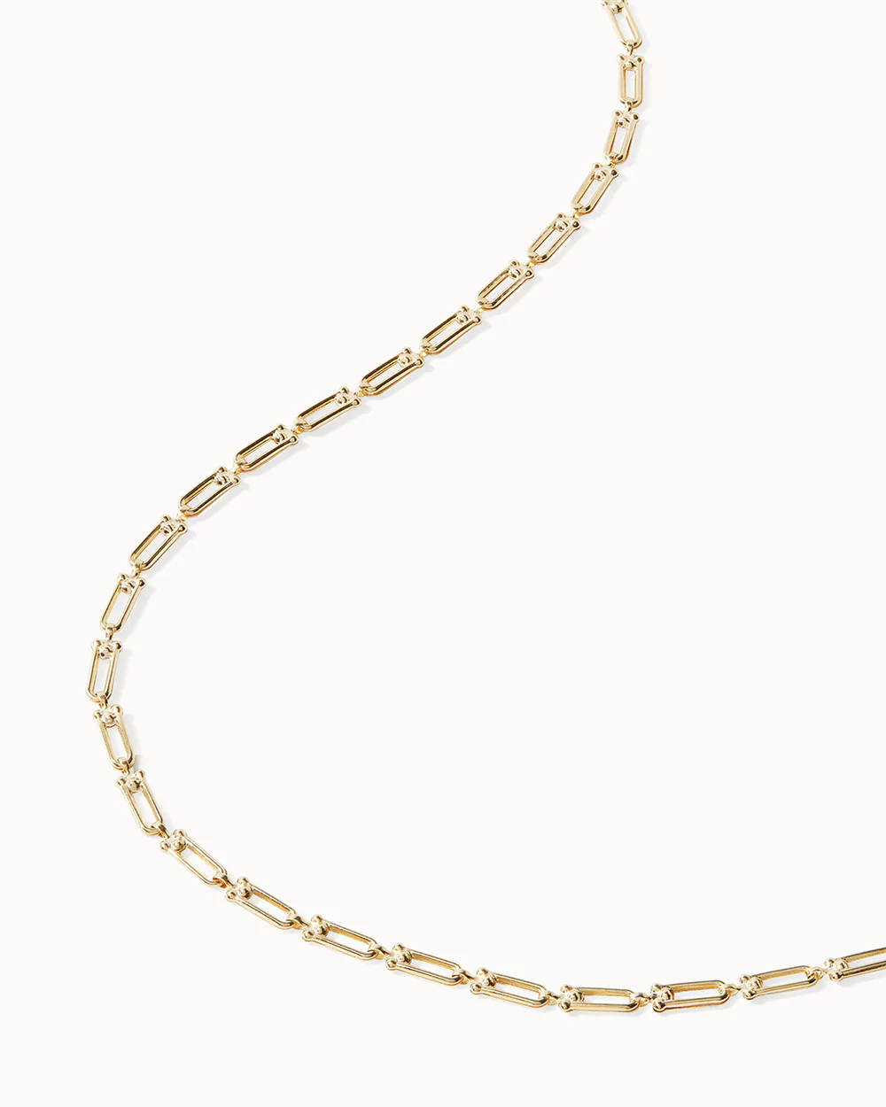 Horseshoe Chain Necklace and Bracelet Set - Image 3