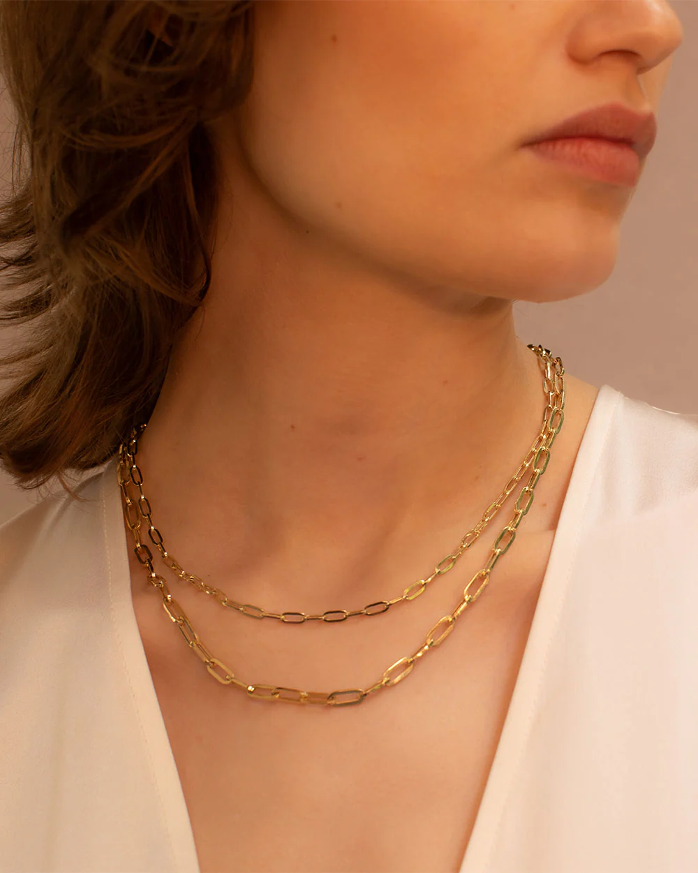 Jumbo Paper Chain Necklace - Image 6