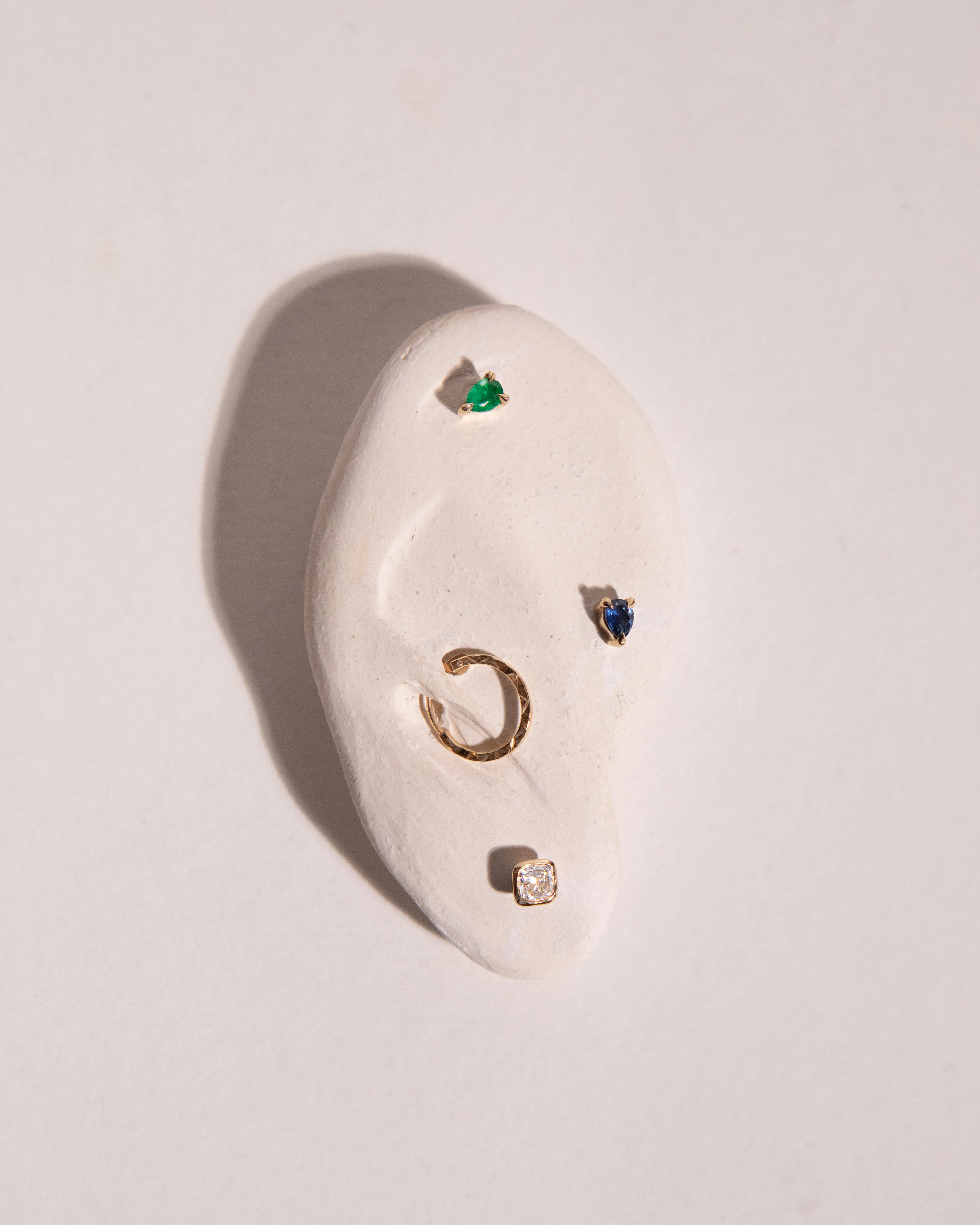 Toi Et Moi Lab Grown Diamond Stud Earring - Image 2