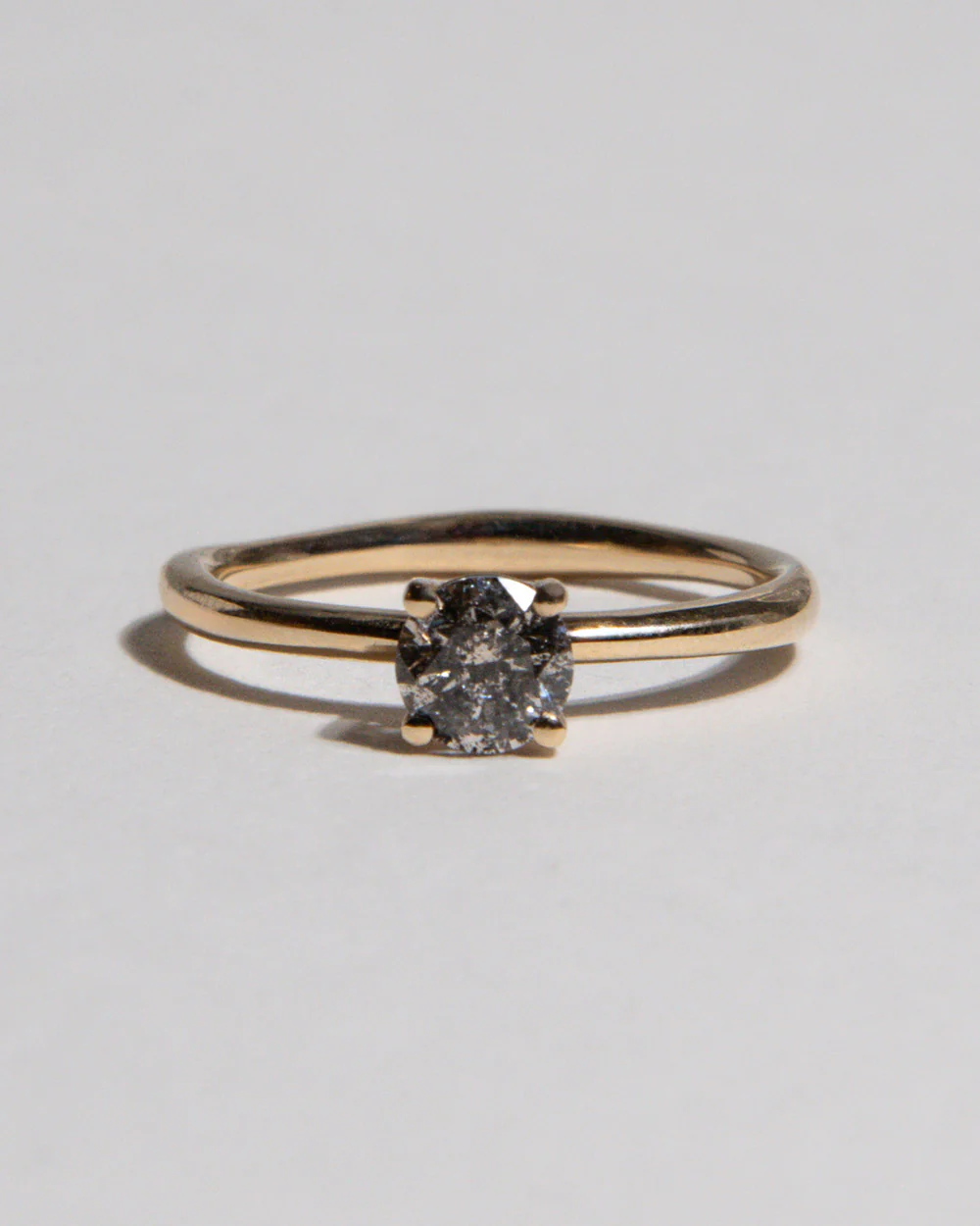 Olympia 0.63ct Grey Diamond Ring - Image 4