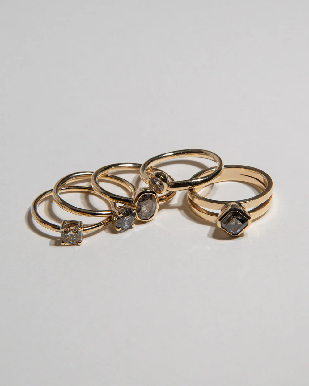 Olympia 0.63ct Grey Diamond Ring - Image 5