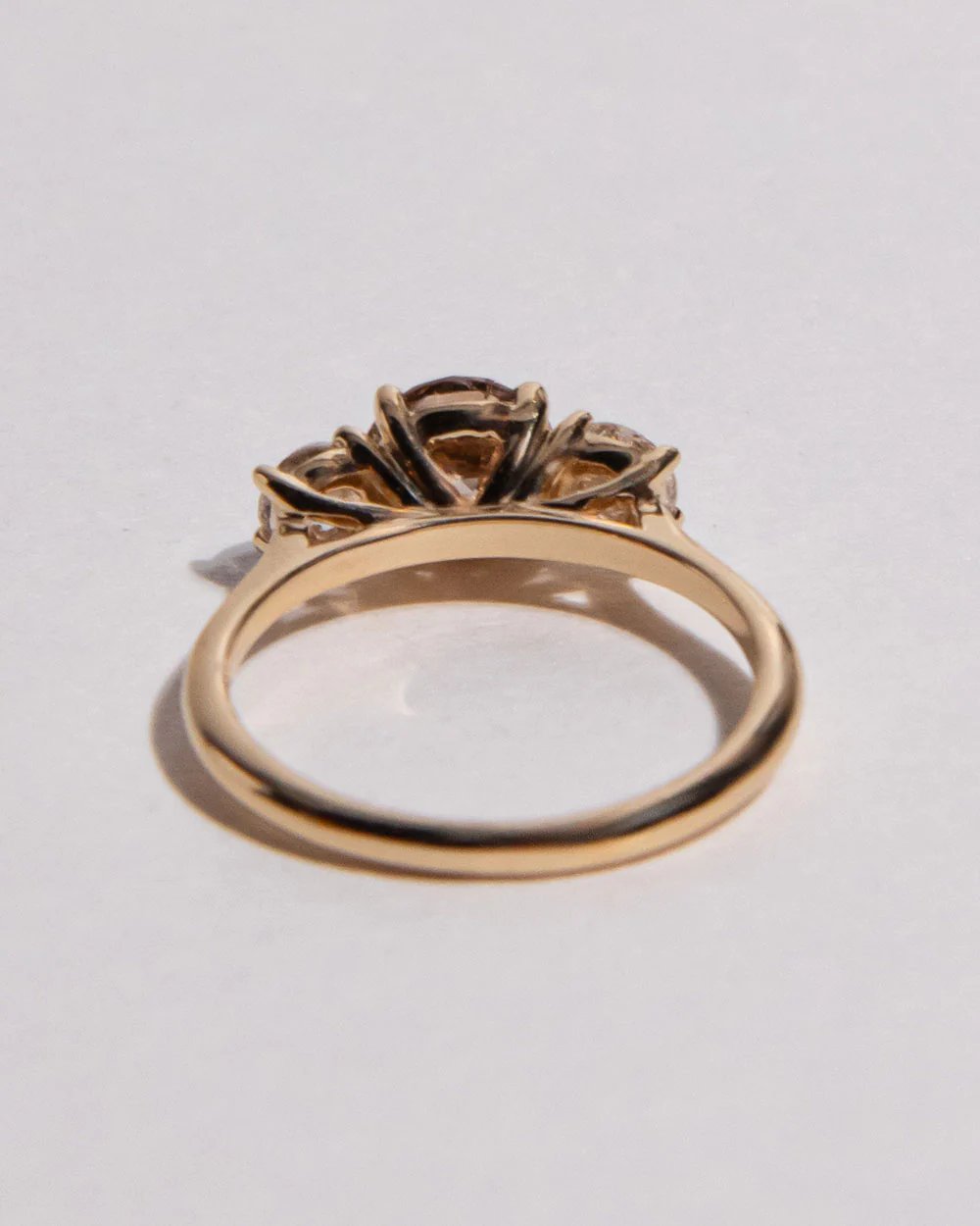 Noor 1.02ct Champagne Diamond Ring - Image 5