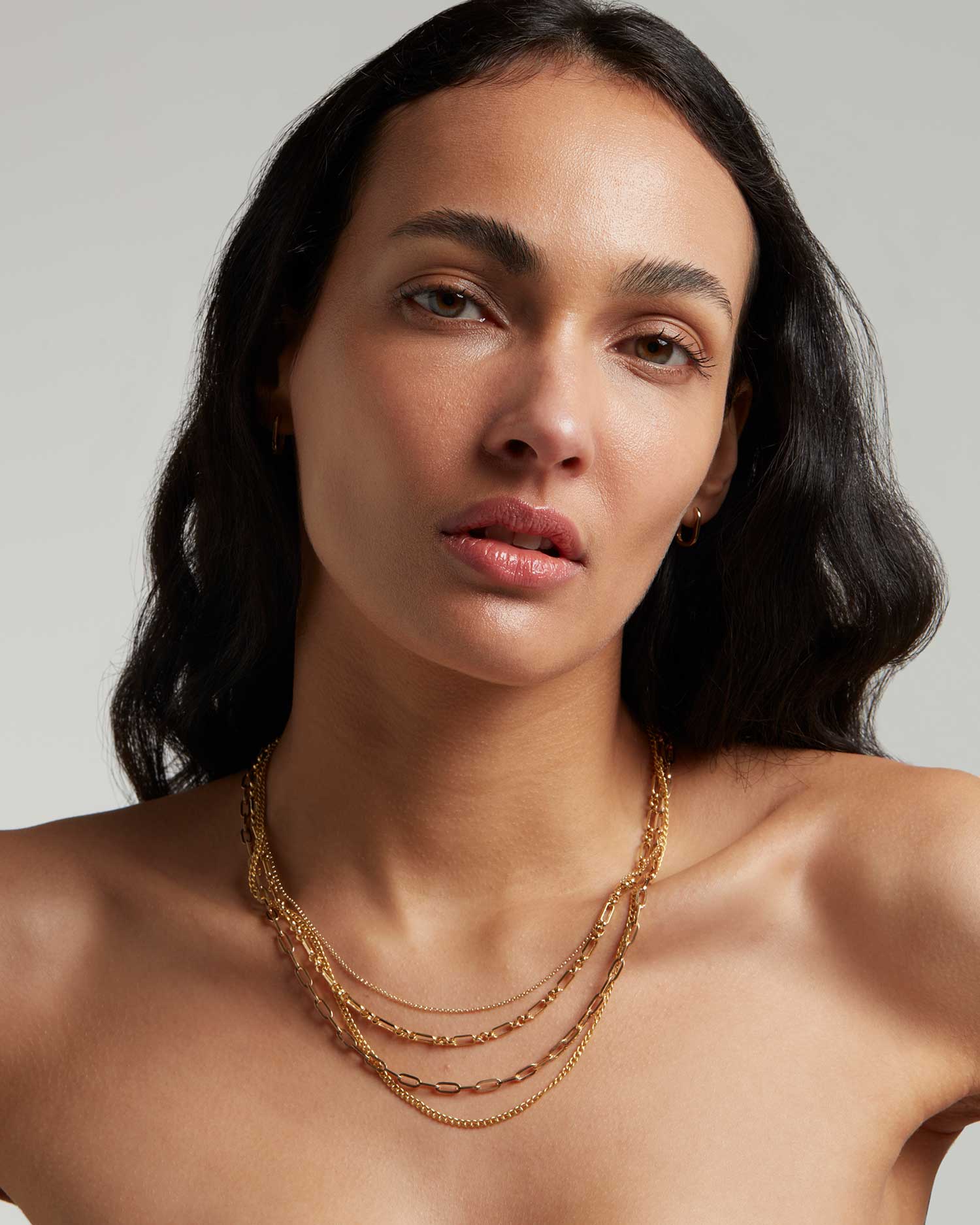 Solid Gold Simple Chain - Image 6
