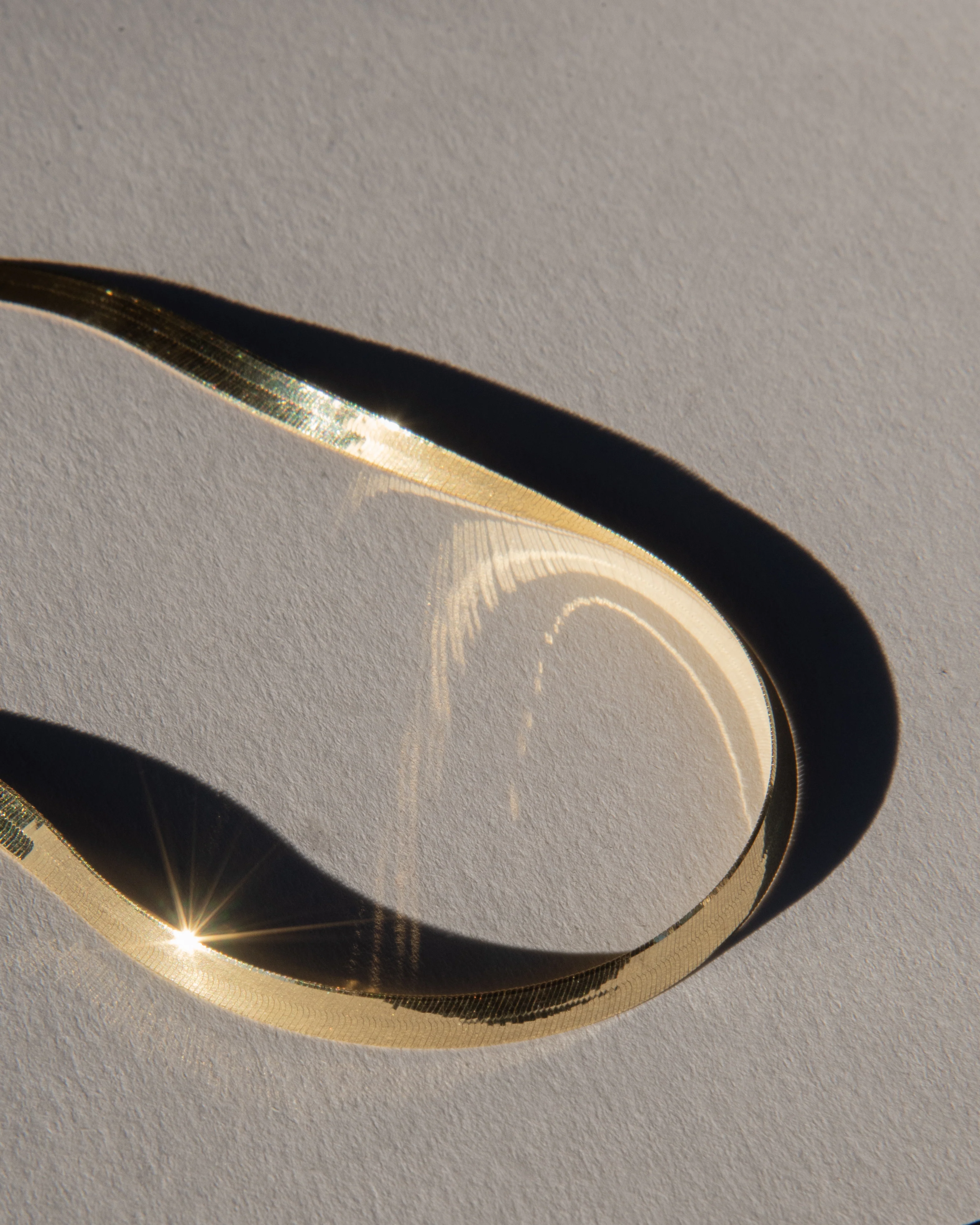 Solid Gold Snake Chain - Image 5