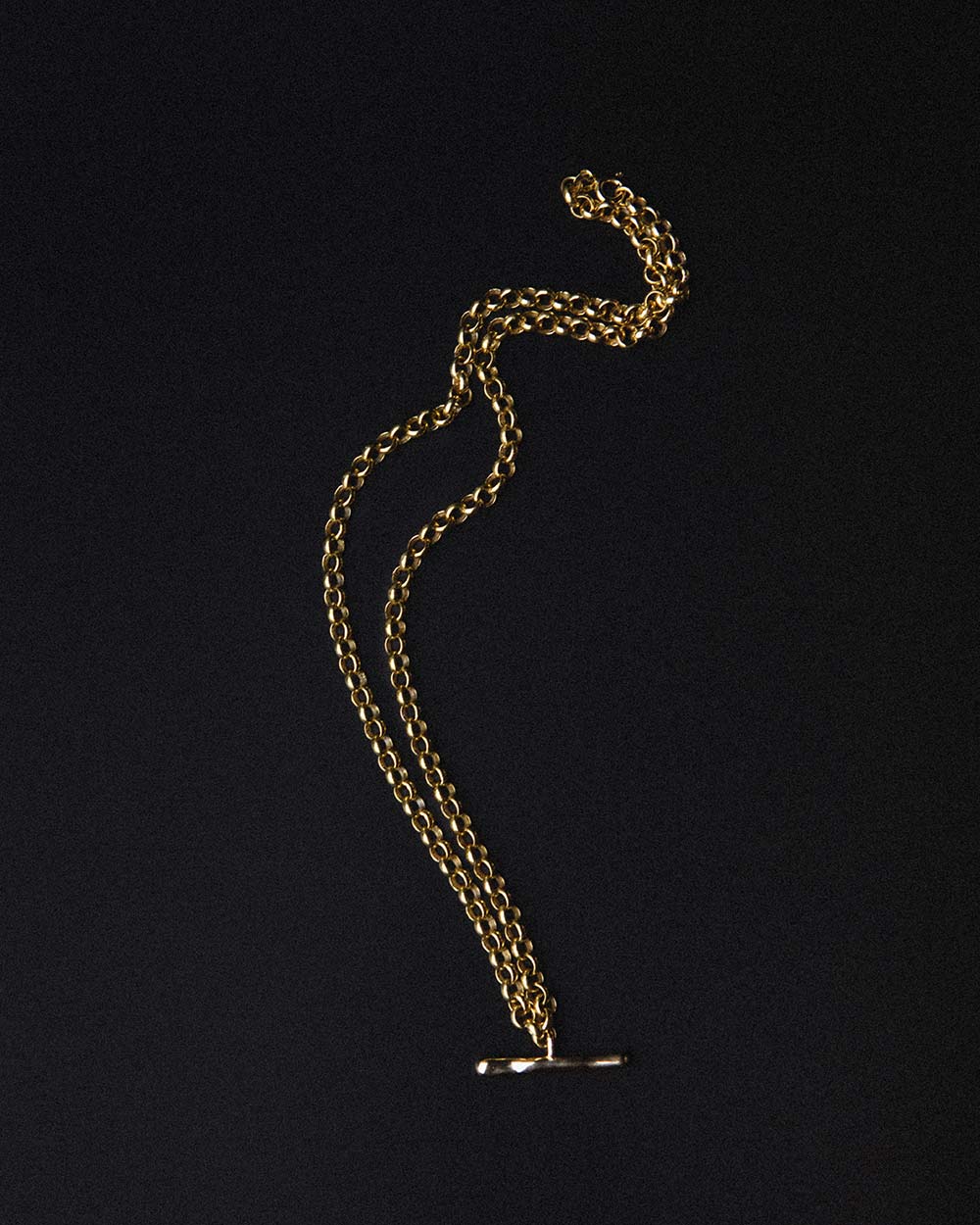 T-Bar Belcher Chain Necklace - Image 3
