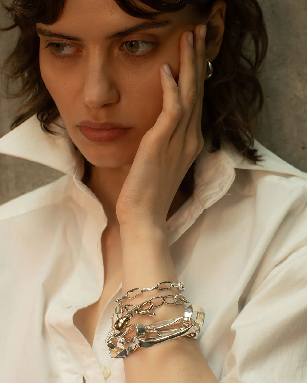 Link Heavy Chain Bracelet - Image 3
