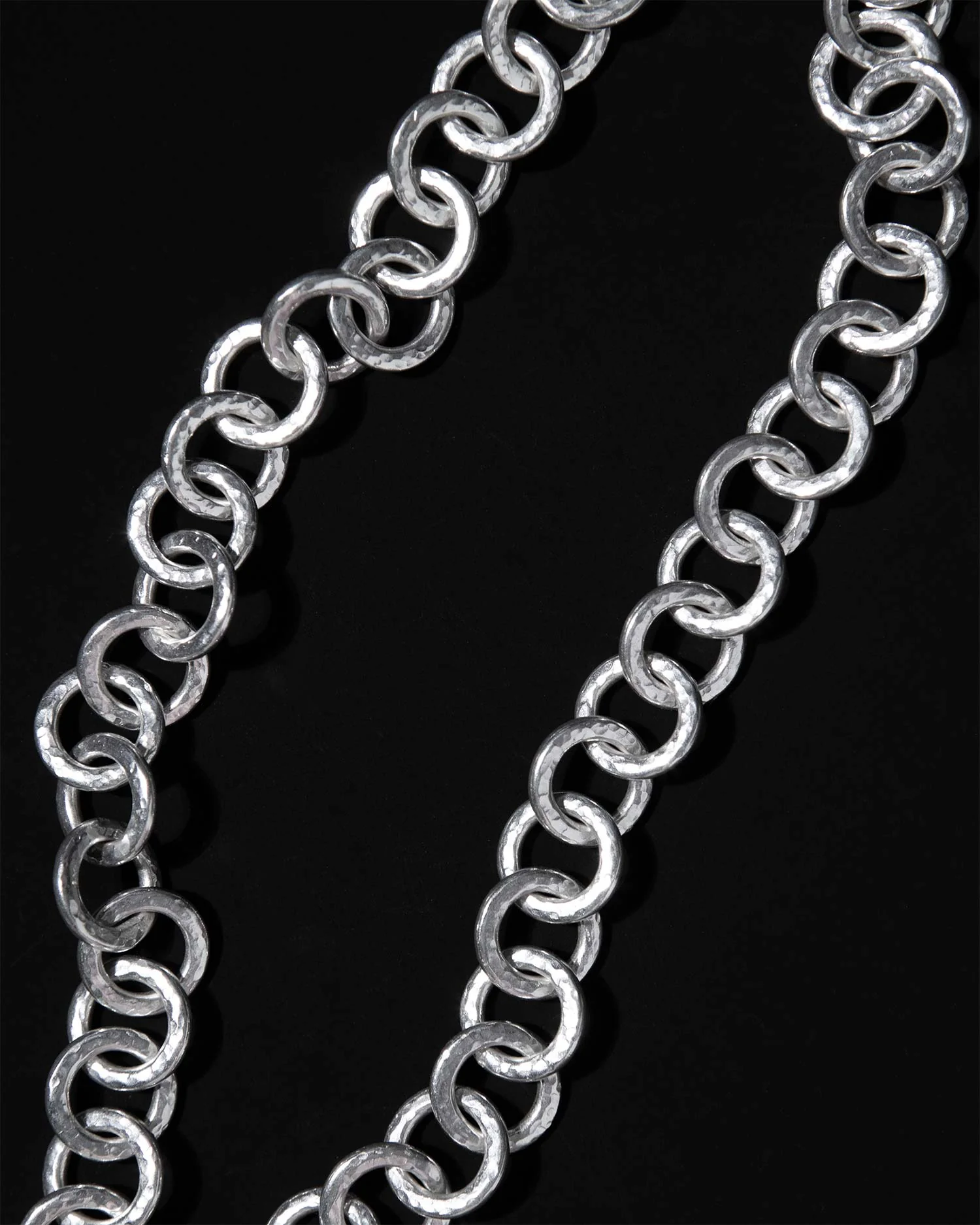 Sculpt Chain Necklace and Bracelet Set - Image 4