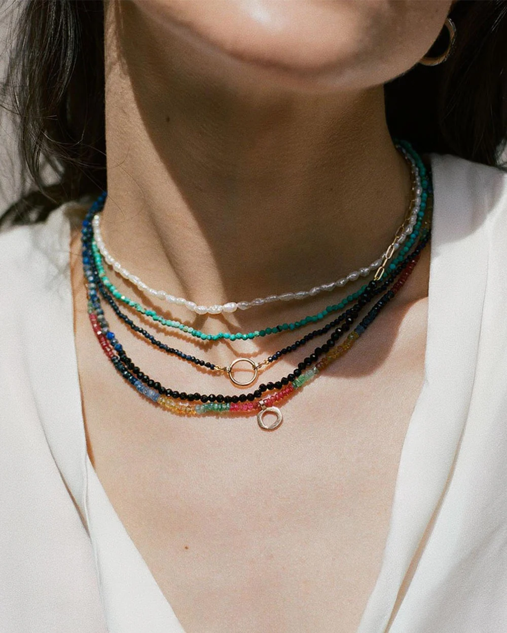 Hydra Turquoise Beaded Necklace - Image 5